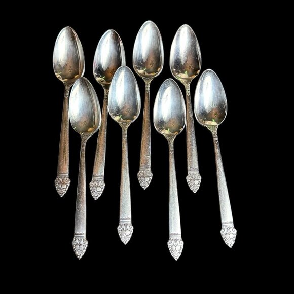 Oneida Silver-plated King Cedric Fruit pattern service for 4 and serving peace's - Picture 3 of 13